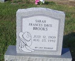 Sarah Frances Davis Brooks