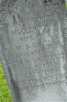 Sarah Frances McClendon Davis Sarah Frances McClendon Davis