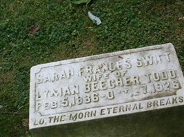 Sarah Frances Swift Todd Sarah Frances Swift Todd