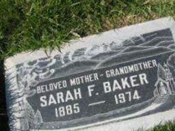 Sarah Francis Baker