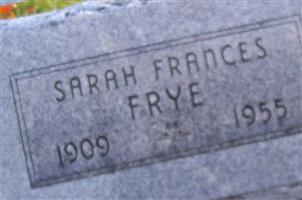 Sarah Francis Griffis Frye