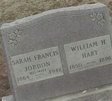Sarah Francis Jordon Hart