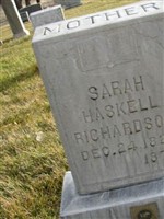 Sarah Haskell Richardson Sarah Haskell Richardson