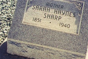 Sarah Haynes Sharp