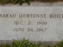 Sarah Hortense Root
