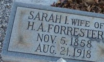Sarah I Forrester