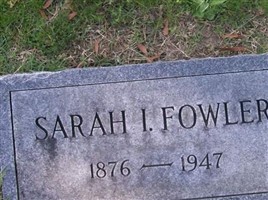Sarah I Fowler Sarah I Fowler