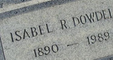 Sarah Isabell R. Dowdell Sarah Isabell R. Dowdell