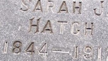 Sarah J Hatch