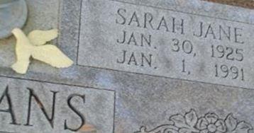 Sarah Jane McCans