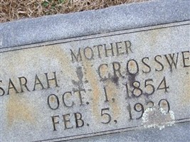 Sarah Jane Reynolds Crosswell Sarah Jane Reynolds Crosswell
