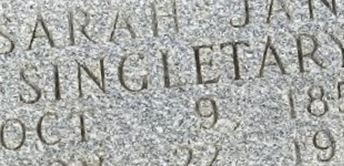 Sarah Jane Singletary Smith