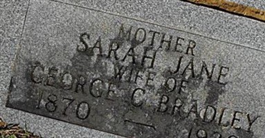 Sarah Jane Waldon Bradley