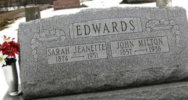Sarah Jeanette Edwards