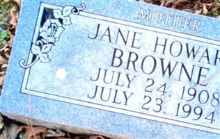 Sarah Jane "Jennie" Howard Browne
