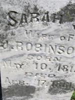 Sarah Johnson Robinson