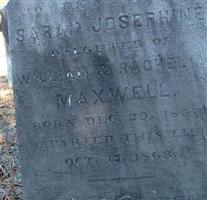 Sarah Josephine Maxwell