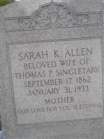 Sarah K. Allen Singletary