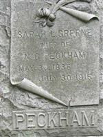 Sarah L. Greene Peckham