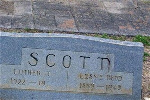 Sarah "Lessie" Redd (Nalley) Scott Sarah "Lessie" Redd (Nalley) Scott