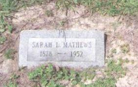 Sarah Letitia Gailey Mathews