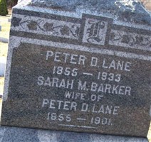 Sarah M. Barker Lane Sarah M. Barker Lane