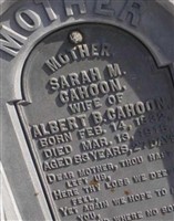 Sarah M. Cahoon Sarah M. Cahoon