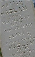 Sarah M. Haslam Sarah M. Haslam