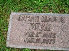 Sarah Maude Read Sarah Maude Read
