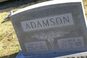 Sarah Minnie Malone Adamson Sarah Minnie Malone Adamson