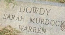 Sarah Murdock Warren Dowdy