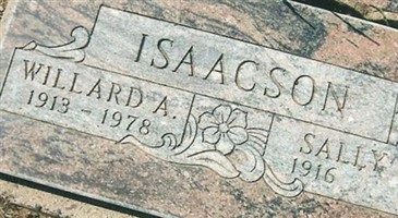 Sarah Ophelia "Sally" Leach Isaacson Sarah Ophelia "Sally" Leach Isaacson