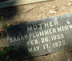Sarah Plummer Merwin
