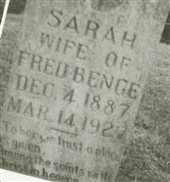 Sarah Proffitt Benge