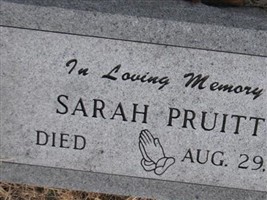 Sarah Pruitt