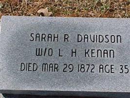 Sarah R. Davidson Kenan