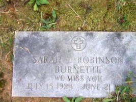 Sarah Robinson Burnette Sarah Robinson Burnette