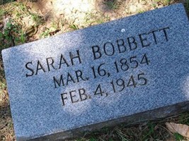 Sarah Rowan Bobbett