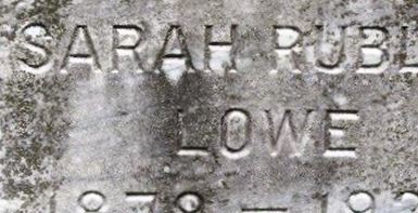 Sarah Rublee Lowe