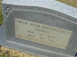 Sarah Ruth Hollingshead Thomas