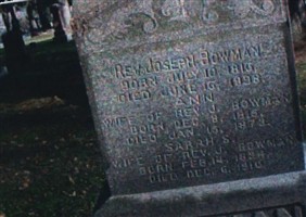 Sarah S. ? Bowman