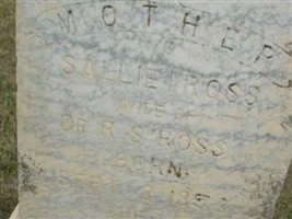 Sarah 'Sallie' Forester Ross
