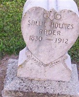 Sarah "Sally" Holmes Rader Sarah "Sally" Holmes Rader