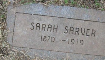 Sarah Sarver Sarah Sarver