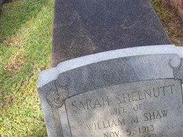Sarah Shelnutt Shaw Sarah Shelnutt Shaw