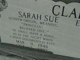 Sarah Sue Clark