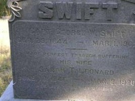 Sarah T. Leonard Swift Sarah T. Leonard Swift