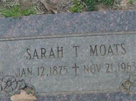 Sarah T Moats