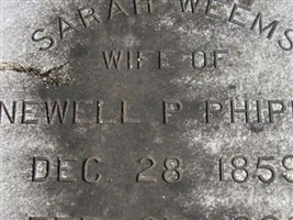 Sarah Weems Phipps