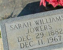 Sarah Williams Jowers